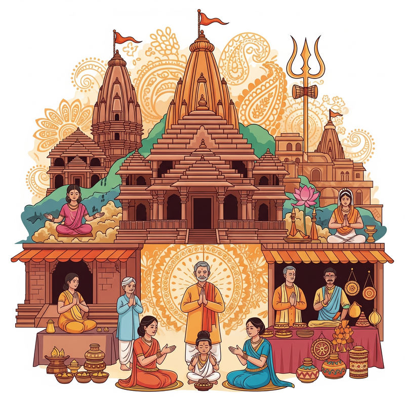 Temple economy of Sanatman Lifestyle 